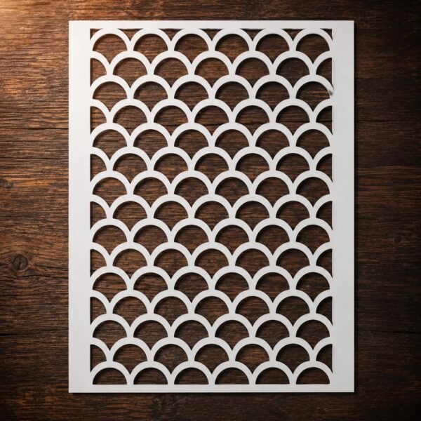 Dragon Scale Stencil