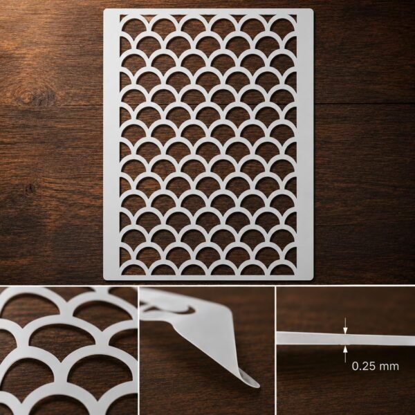 Dragon Scale Stencil 8