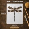 Dragonfly Stencil 2