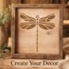 Dragonfly Stencil 7
