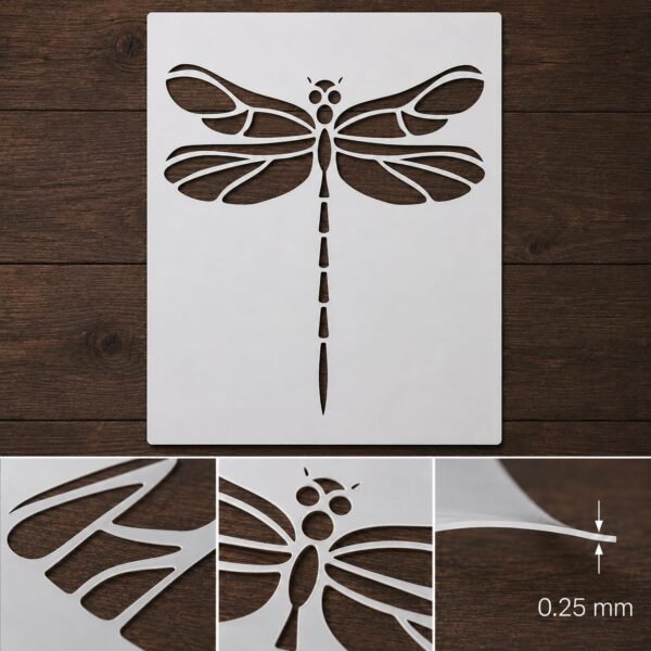 Dragonfly Stencil 8