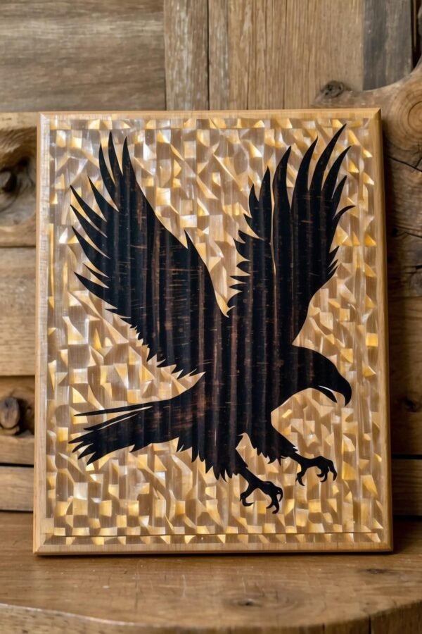 Eagle birds Stencil 7