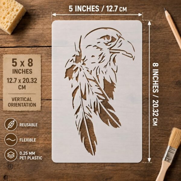 Eagle Stencil 2