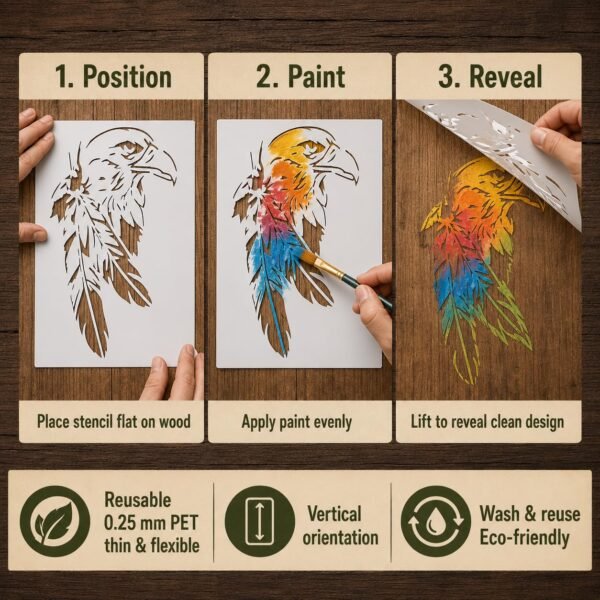 Eagle Stencil 4