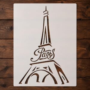 Eiffel Tower Stencil