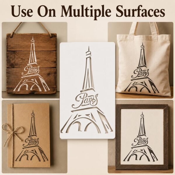 Eiffel Tower Stencil 5