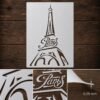 Eiffel Tower Stencil 8