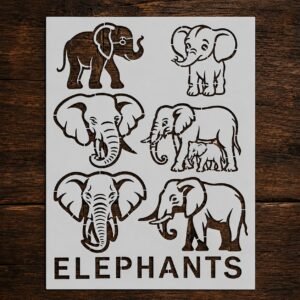 Elephant Stencil