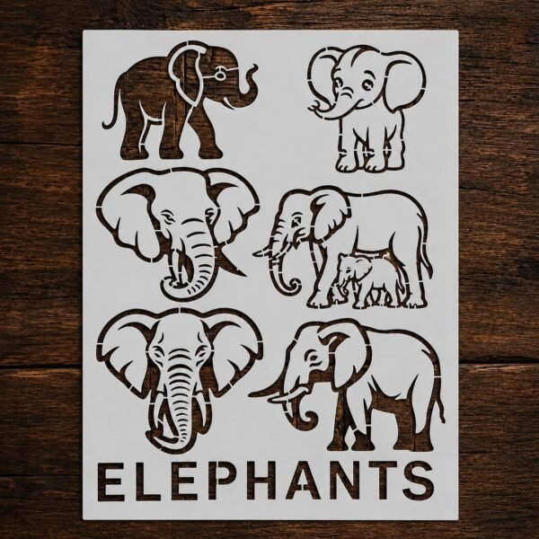 Elephant Stencil