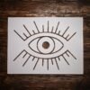 Evil Eye Stencil