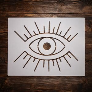 Evil Eye Stencil