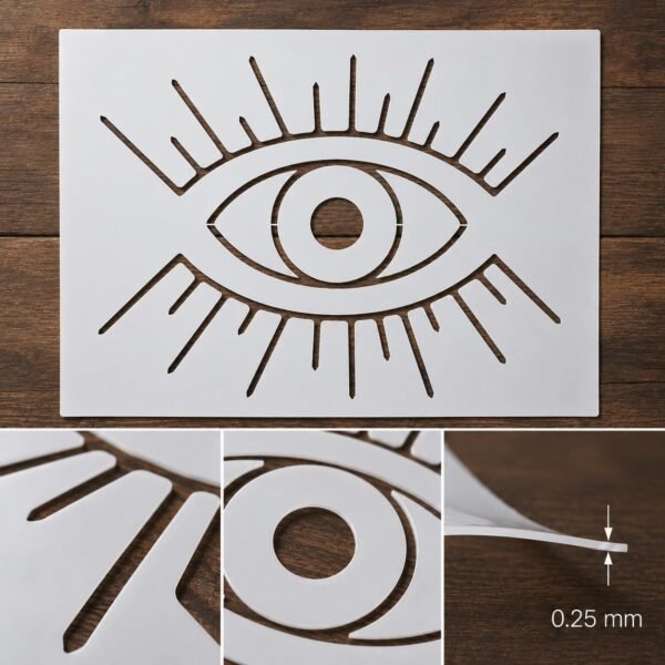 Evil Eye Stencil 8