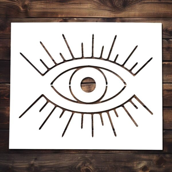 Evil Eye Stencil