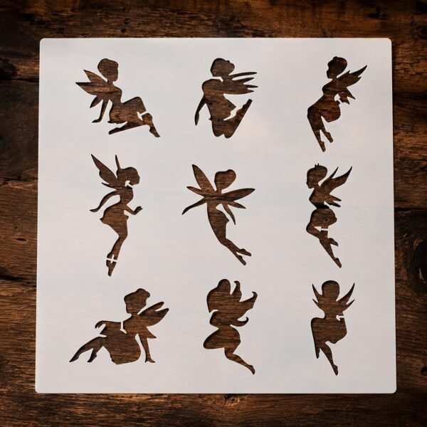 Fairies Stencil