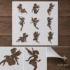 Fairies Stencil 8