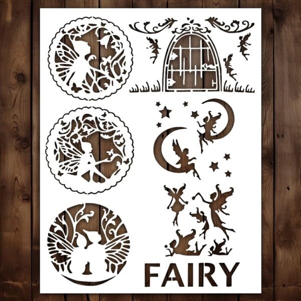 Fairy Set Stencil
