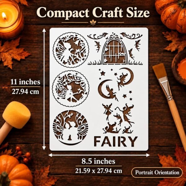 Fairy Set Stencil 2