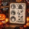 Fairy Set Stencil 5