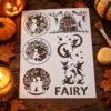 Fairy Set Stencil 6