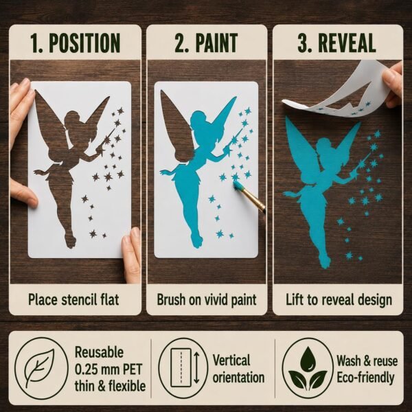 Fairy Stencil 4
