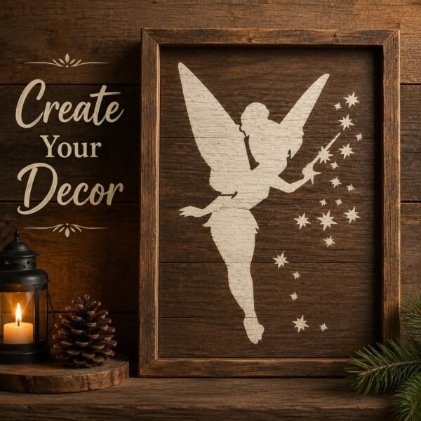 Fairy Stencil 7