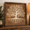 Family Tree Stencil 7