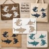 Fish Stencil 5
