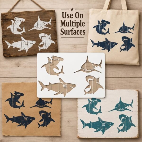 Fish Stencil 5