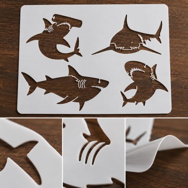 Fish Stencil 8