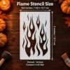 Flame Stencil 2