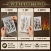 Flame Stencil 6