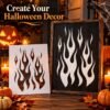 Flame Stencil 7