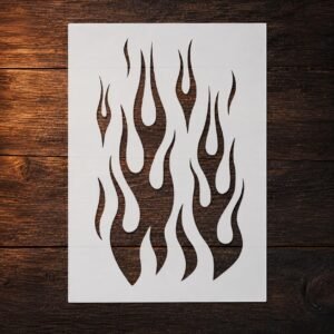 Flame Stencil