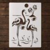 Flamingo Stencil