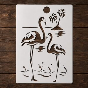 Flamingo Stencil