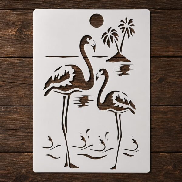 Flamingo Stencil