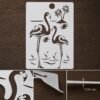 Flamingo Stencil 8