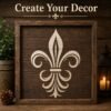 Fleur de Lis Stencil 7