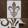 Fleur de Lis Stencil 8