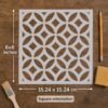 Floor Tile Stencil 2