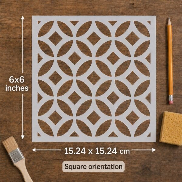 Floor Tile Stencil 2