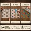 Floor Tile Stencil 4