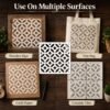 Floor Tile Stencil 5