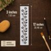 Flower Border 1 Stencil 2