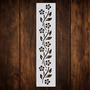 Flower Border 1 Stencil