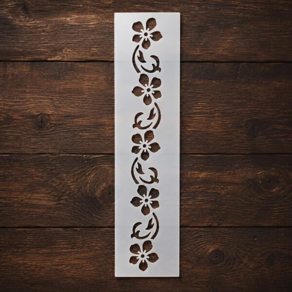Flower Border 2 Stencil