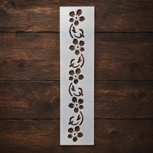 Flower Border 2 Stencil
