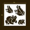 Frog Stencil 2