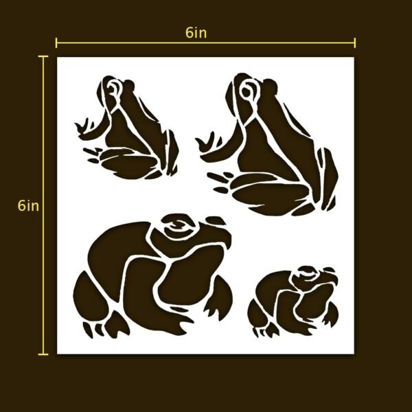 Frog Stencil 2