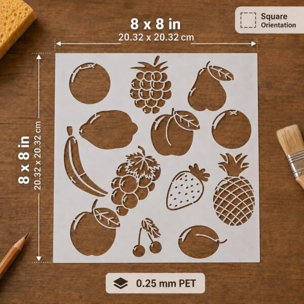 Fruits Stencil 2